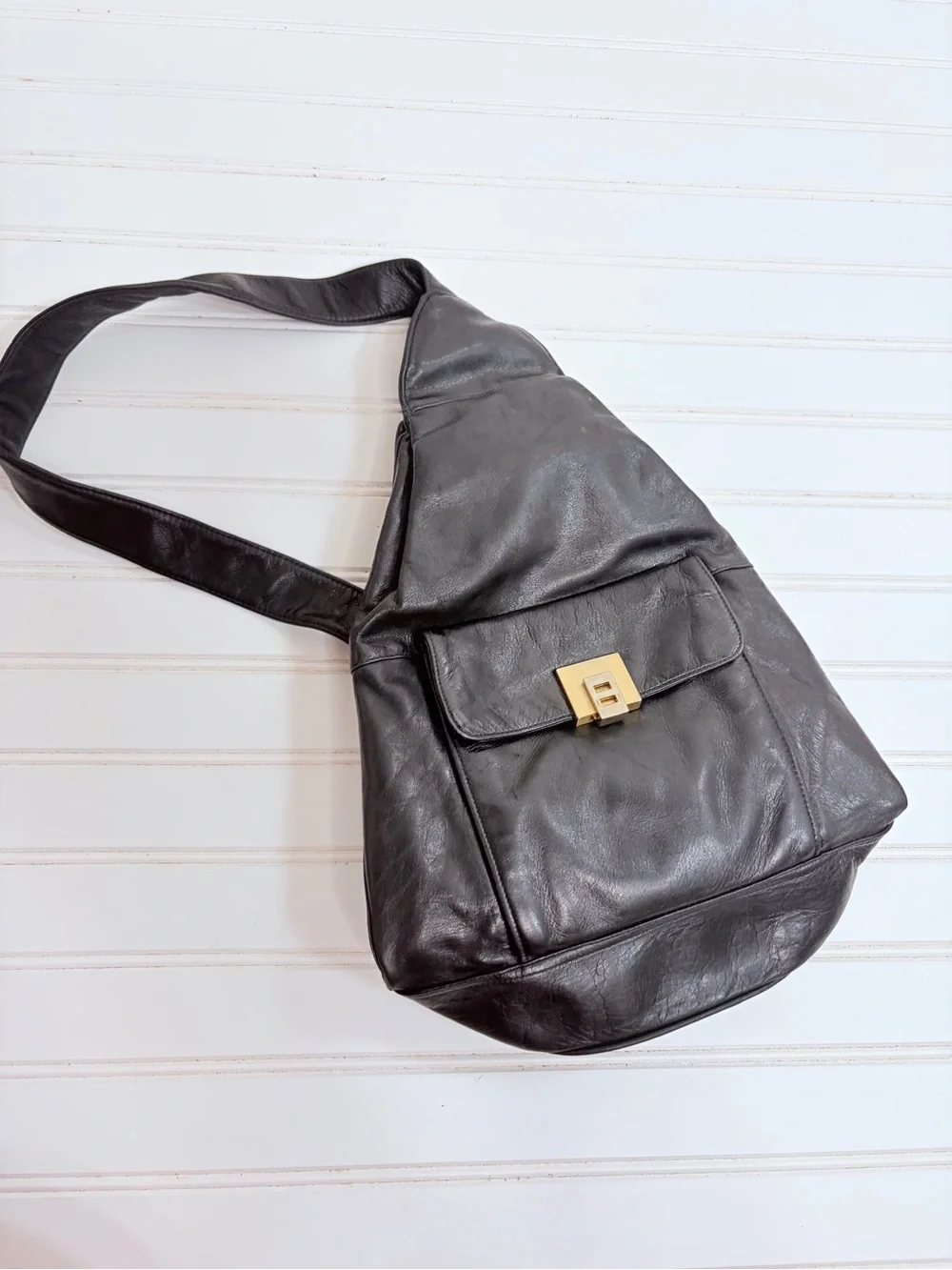 Vintage Perlina New York Sling Backpack